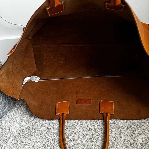 Zara home leather bag - Picture 3 of 4